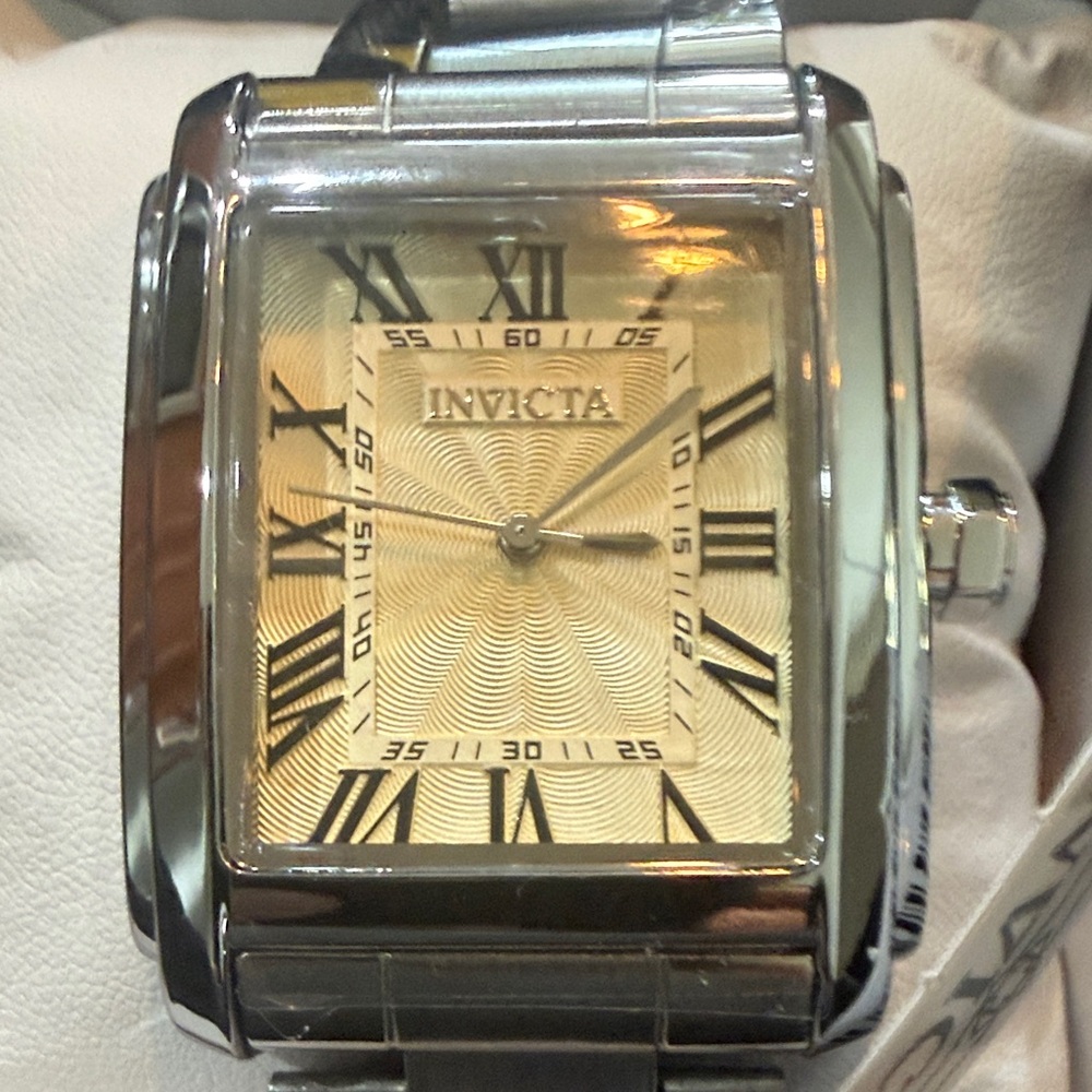 #49 Invicta Celestial Andover Watch-35mm, Steel, Silver Band
